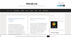 Desktop Screenshot of horak.nu