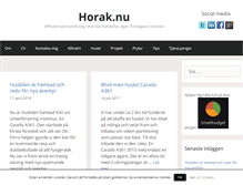 Tablet Screenshot of horak.nu